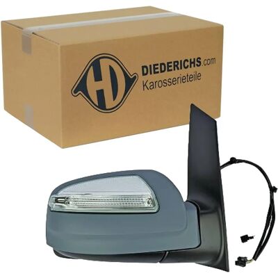 Specchio auto asferico pieghevole elettrico Diederichs 1667325 - Specchio auto Specchio auto asferico pieghevole elettrico Diederichs 1667325 - Specchio auto