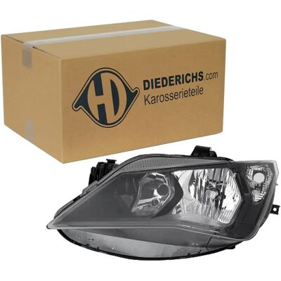Diederichs 7427085 Fanale Anteriore - Sinistra, Nero, Compatibile con Seat Ibiza Diederichs 7427085 Fanale Anteriore - Sinistra, Nero, Compatibile con Seat Ibiza