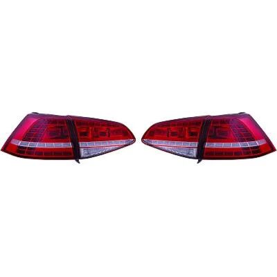 Diederichs LED baglygter - Rauchgrau, Rød, Transparent - LED baglygter Diederichs LED baglygter - Rauchgrau, Rød, Transparent - LED baglygter