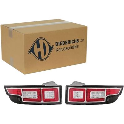 Diederichs 7340495 Krom Baglygtesæt - Baglygtesæt Diederichs 7340495 Krom Baglygtesæt - Baglygtesæt