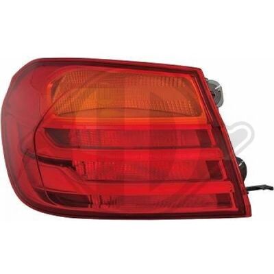 Diederichs Modell 63217296097 - Bakljus - Vänster Gul LED för BMW 4 Series Diederichs Modell 63217296097 - Bakljus - Vänster Gul LED för BMW 4 Series