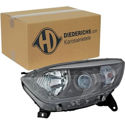 Diederichs 4406981 Scheinwerfer - Links, Schwarz, H1, Renault Captur Diederichs 4406981 Scheinwerfer - Links, Schwarz, H1, Renault Captur