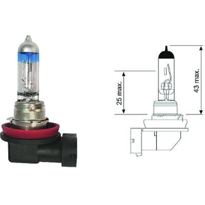 DIEDERICHS - H11-glödlampa - More Light +120% för VW, Audi, Mercedes, BMW, Renault, Ford DIEDERICHS - H11-glödlampa - More Light +120% för VW, Audi, Mercedes, BMW, Renault, Ford