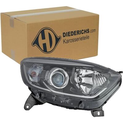 Diederichs Renault Captur Scheinwerfer - Rechts, W5W, P21W, H1/H1 Diederichs Renault Captur Scheinwerfer - Rechts, W5W, P21W, H1/H1