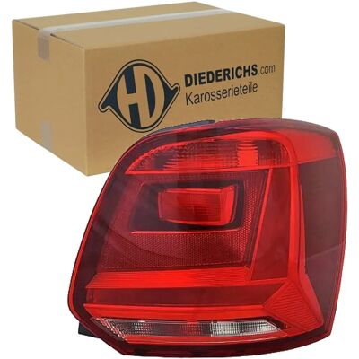 Diederichs Luce posteriore sinistra grigio fumo per VW Polo V - Luce posteriore Diederichs Luce posteriore sinistra grigio fumo per VW Polo V - Luce posteriore