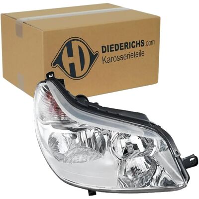 Diederichs C5 Højre forlygte - Halogen H1 H7 til Citroën Diederichs C5 Højre forlygte - Halogen H1 H7 til Citroën