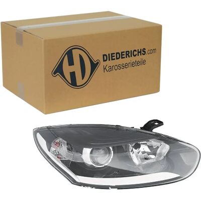 Reflektor Diederichs - Prawy Czarny H7 do Renault Megane 2014+ Reflektor Diederichs - Prawy Czarny H7 do Renault Megane 2014+