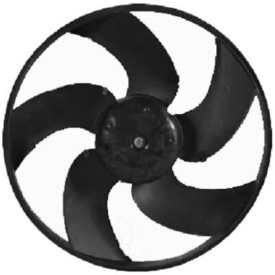 DIEDERICHS DCL1166 Elektrisk Kølevifte til Peugeot 206 - 345mm DIEDERICHS DCL1166 Elektrisk Kølevifte til Peugeot 206 - 345mm
