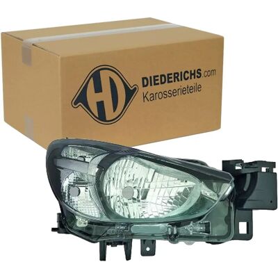 Fanale Mazda 2 Diederichs - H4, destro, approvato E Fanale Mazda 2 Diederichs - H4, destro, approvato E