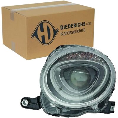 Diederichs Scheinwerfer 3405180 für Fiat 500 - Rechts, H7, mit Stellmotor Diederichs Scheinwerfer 3405180 für Fiat 500 - Rechts, H7, mit Stellmotor