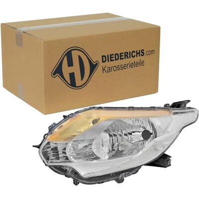 Faro anteriore sinistro Diederichs Mitsubishi L200 - H4 cromato Faro anteriore sinistro Diederichs Mitsubishi L200 - H4 cromato