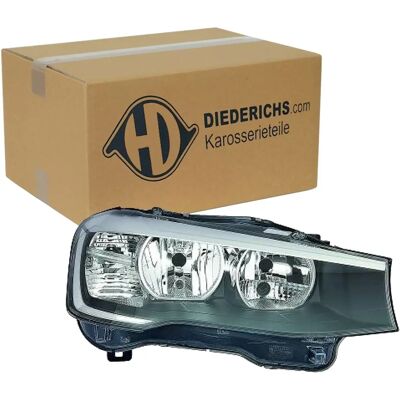 Høyre frontlys BMW X3/X4 - H7/H7 med nivåmotor Høyre frontlys BMW X3/X4 - H7/H7 med nivåmotor