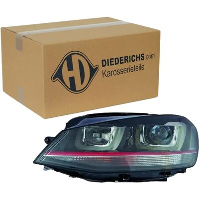 Diederichs Xenon Scheinwerfer - Links für VW Golf 7 - Schwarzer Rahmen Diederichs Xenon Scheinwerfer - Links für VW Golf 7 - Schwarzer Rahmen