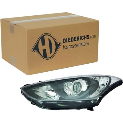 DIEDERICHS Hyundai i30 Scheinwerfer - links, chrom, mit Motor, für Kurvenlicht DIEDERICHS Hyundai i30 Scheinwerfer - links, chrom, mit Motor, für Kurvenlicht