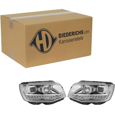DIEDERICHS 2274381 Headlight Replacement - Chrome - H7/H1 - with Blinkers, Daylight, High/Low Beam DIEDERICHS 2274381 Headlight Replacement - Chrome - H7/H1 - with Blinkers, Daylight, High/Low Beam