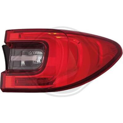 Diederichs 4446090 Fanale posteriore LED - Destra per Renault Kadjar Diederichs 4446090 Fanale posteriore LED - Destra per Renault Kadjar