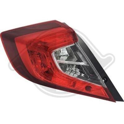 DIEDERICHS 5250090 - Luce posteriore LED esterna destra per Honda DIEDERICHS 5250090 - Luce posteriore LED esterna destra per Honda