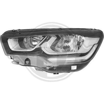DIEDERICHS 4073181 - LED frontlykter, venstre, med daglys DIEDERICHS 4073181 - LED frontlykter, venstre, med daglys