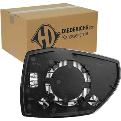 DIEDERICHS 1076126 - Türspiegelsglas - Beheizbar, Konvex, Rechts - Audi Q5 Q7 DIEDERICHS 1076126 - Türspiegelsglas - Beheizbar, Konvex, Rechts - Audi Q5 Q7