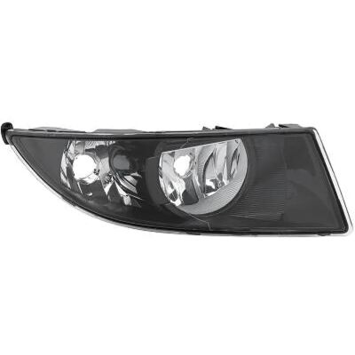 DIEDERICHS Fari fendinebbia destro nero - Per Skoda Fabia 2 & Roomster DIEDERICHS Fari fendinebbia destro nero - Per Skoda Fabia 2 & Roomster