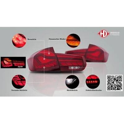 Diederichs Malli 1217892 - LED Takavalot Sarja BMW 3-sarjaan Diederichs Malli 1217892 - LED Takavalot Sarja BMW 3-sarjaan