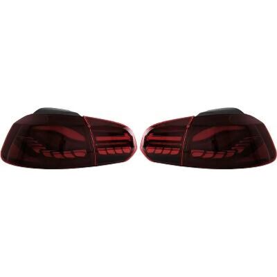 Diederichs 2215697 Μαύρο LED Φανάρια Πίσω - Συμβατό με VW Golf 6 Diederichs 2215697 Μαύρο LED Φανάρια Πίσω - Συμβατό με VW Golf 6