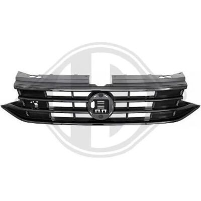 DIEDERICHS 2257241 - Volkswagen Tiguan II Kühlergrill - Schwarz Glänzend DIEDERICHS 2257241 - Volkswagen Tiguan II Kühlergrill - Schwarz Glänzend