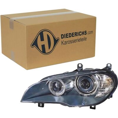 Diederichs Xenon Headlight - Left Side - Leveling Motor - Headlight Diederichs Xenon Headlight - Left Side - Leveling Motor - Headlight