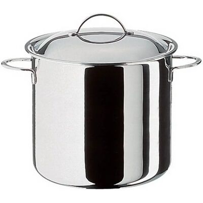 Spring 0285580624 Casseruola in Acciaio Inox - 24cm, 9L, Induzione Spring 0285580624 Casseruola in Acciaio Inox - 24cm, 9L, Induzione
