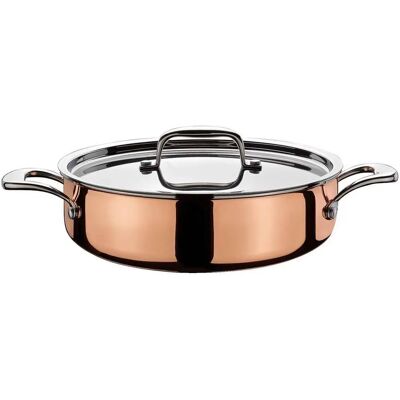 Culinox Gourmetcocotte 28cm Cuivre - Convient induction - 4L Culinox Gourmetcocotte 28cm Cuivre - Convient induction - 4L