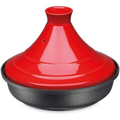 Spring Tajine Escale 28cm/2l rot - Kochgeschirr Spring Tajine Escale 28cm/2l rot - Kochgeschirr