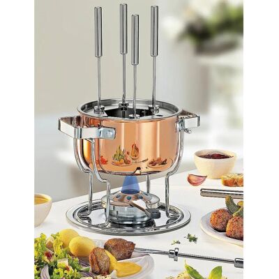 Culinox Davos - Kupfer - 17cm Fondue-Garnitur Culinox Davos - Kupfer - 17cm Fondue-Garnitur