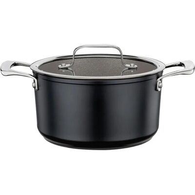Spring Meridian Intense Pro Bratentopf mit Glasdeckel - Pfanne Spring Meridian Intense Pro Bratentopf mit Glasdeckel - Pfanne