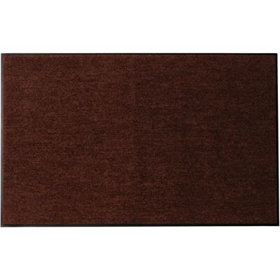 Efia Salonloewe Fußmatte - 75x120cm, Schokobraun, Waschbar - Fußmatte Efia Salonloewe Fußmatte - 75x120cm, Schokobraun, Waschbar - Fußmatte