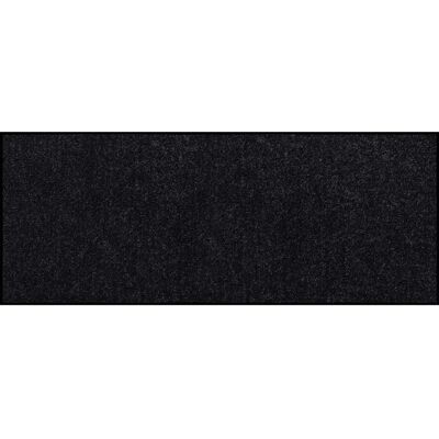 Efia Salonloewe schwarze 75 x 190 cm waschbare Fußmatte Efia Salonloewe schwarze 75 x 190 cm waschbare Fußmatte