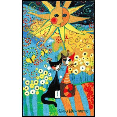 Efia Rosina Wachtmeister Fußmatte - La Dolce Vita, Blau, 75x120cm - Fußmatte Efia Rosina Wachtmeister Fußmatte - La Dolce Vita, Blau, 75x120cm - Fußmatte