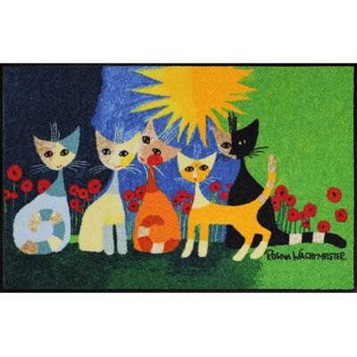 Efia Rosina Wachtmeister Fußmatte - 50x75cm - Waschbar, Rutschfest - Innen/Außen Efia Rosina Wachtmeister Fußmatte - 50x75cm - Waschbar, Rutschfest - Innen/Außen