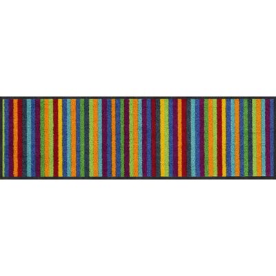 Salonloewe Lund bunte Fußmatte - waschbar 30x100 cm Salonloewe Lund bunte Fußmatte - waschbar 30x100 cm