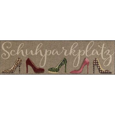 Salonloewe SLD2719-030X100 Fußmatte - Innenbereich Beige, Grün, Rot Salonloewe SLD2719-030X100 Fußmatte - Innenbereich Beige, Grün, Rot