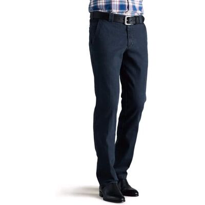 MEYER Roma Zwei-Wege-Stretch Jeans Dunkelblau MEYER Roma Zwei-Wege-Stretch Jeans Dunkelblau