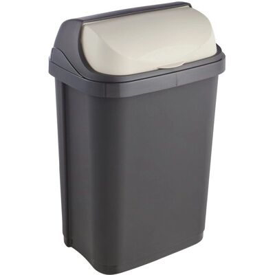 Keeeper Rasmus 10L Poubelle - Gris Keeeper Rasmus 10L Poubelle - Gris