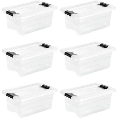 Keeeper Cornelia Storage Box - Stackable, Transparent, 4L Keeeper Cornelia Storage Box - Stackable, Transparent, 4L