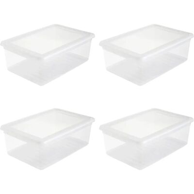 Keeeper Bea Boîte de Rangement - Empilable, Transparente, 11L Keeeper Bea Boîte de Rangement - Empilable, Transparente, 11L