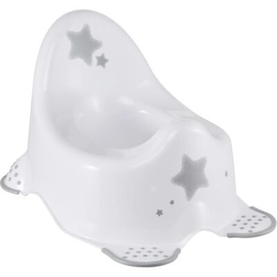 Toilette pour Enfants Keeper - Étoiles Antidérapant Blanc Toilette pour Enfants Keeper - Étoiles Antidérapant Blanc