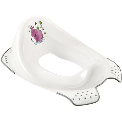 Réducteur de WC Hippo Keeeper - Ergonomique, Enfant, Blanc Réducteur de WC Hippo Keeeper - Ergonomique, Enfant, Blanc