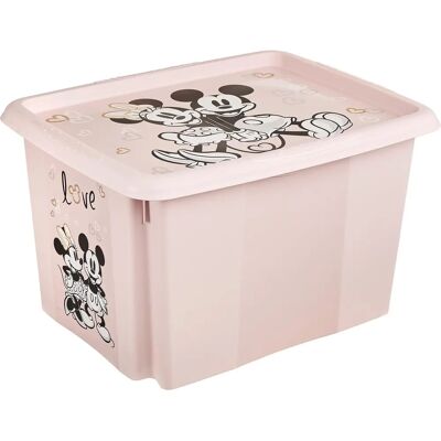 Keeper Minnie 30 L Aufbewahrungsbox - Kinderfreundlich & Stapelbar Keeper Minnie 30 L Aufbewahrungsbox - Kinderfreundlich & Stapelbar