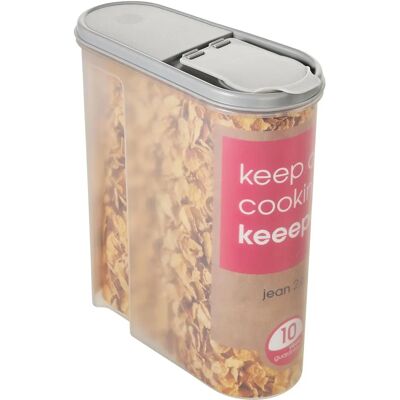 Keeeper Modèle Boccola Rangement - 2,6L Gris Nordique Keeeper Modèle Boccola Rangement - 2,6L Gris Nordique