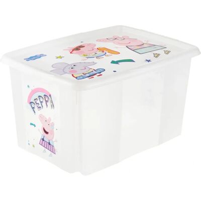 Keeper Peppa Pig Aufbewahrungsbox - 45L Weiß Keeper Peppa Pig Aufbewahrungsbox - 45L Weiß