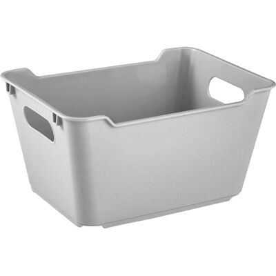 Keeeper Boîte de Rangement Gris Nordique - Empilable, Résistante aux Rayures 19,5x14x10 cm - Publicité Keeeper Boîte de Rangement Gris Nordique - Empilable, Résistante aux Rayures 19,5x14x10 cm - Publicité