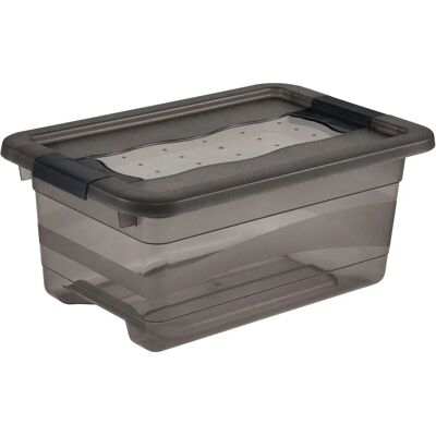 Keeeper Cornelia Aufbewahrungsbox - Transparent Grau - 4L Keeeper Cornelia Aufbewahrungsbox - Transparent Grau - 4L